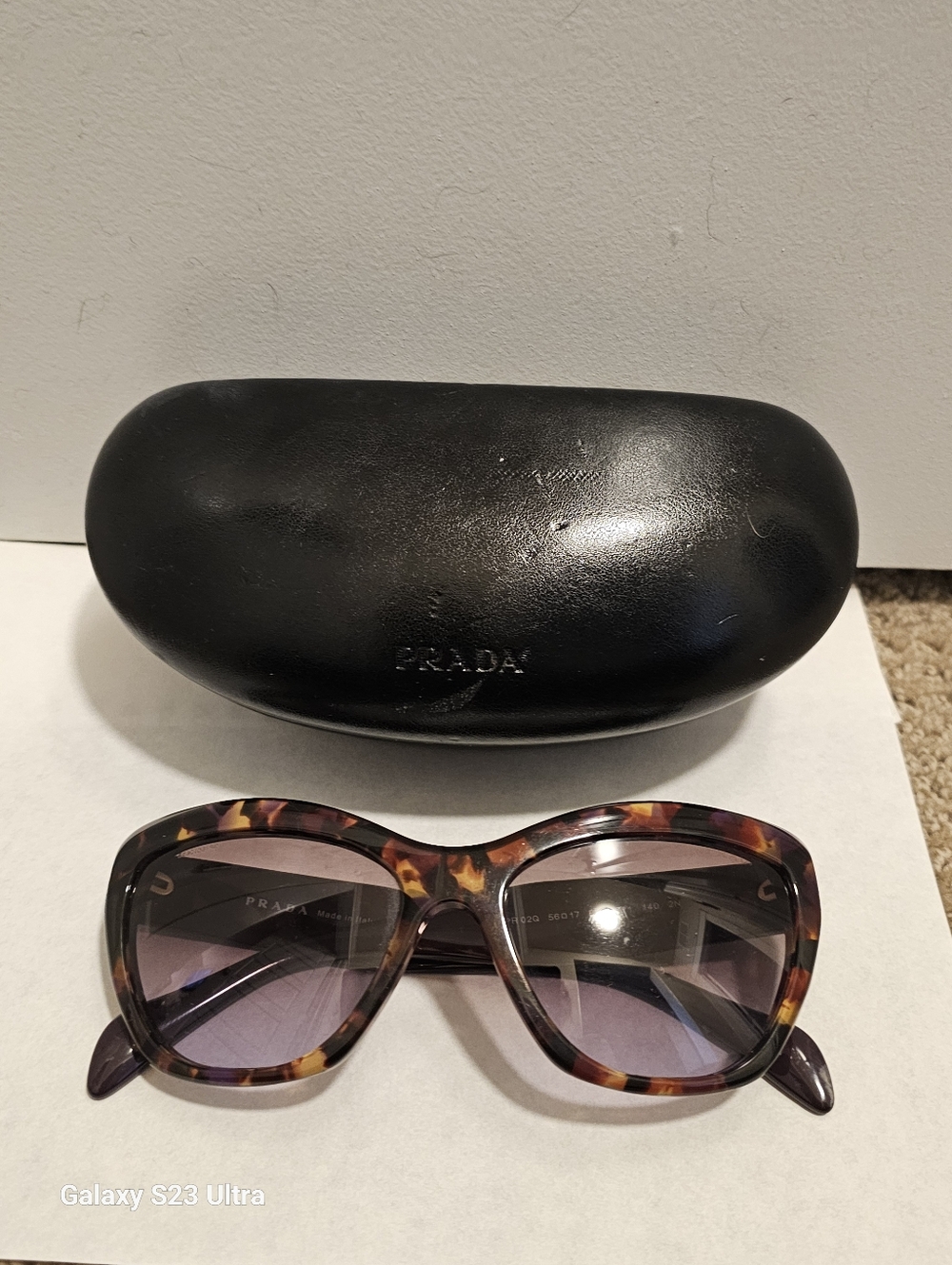 Prada Women's Poeme SPR02Q PDN-6P1 Sunglasses